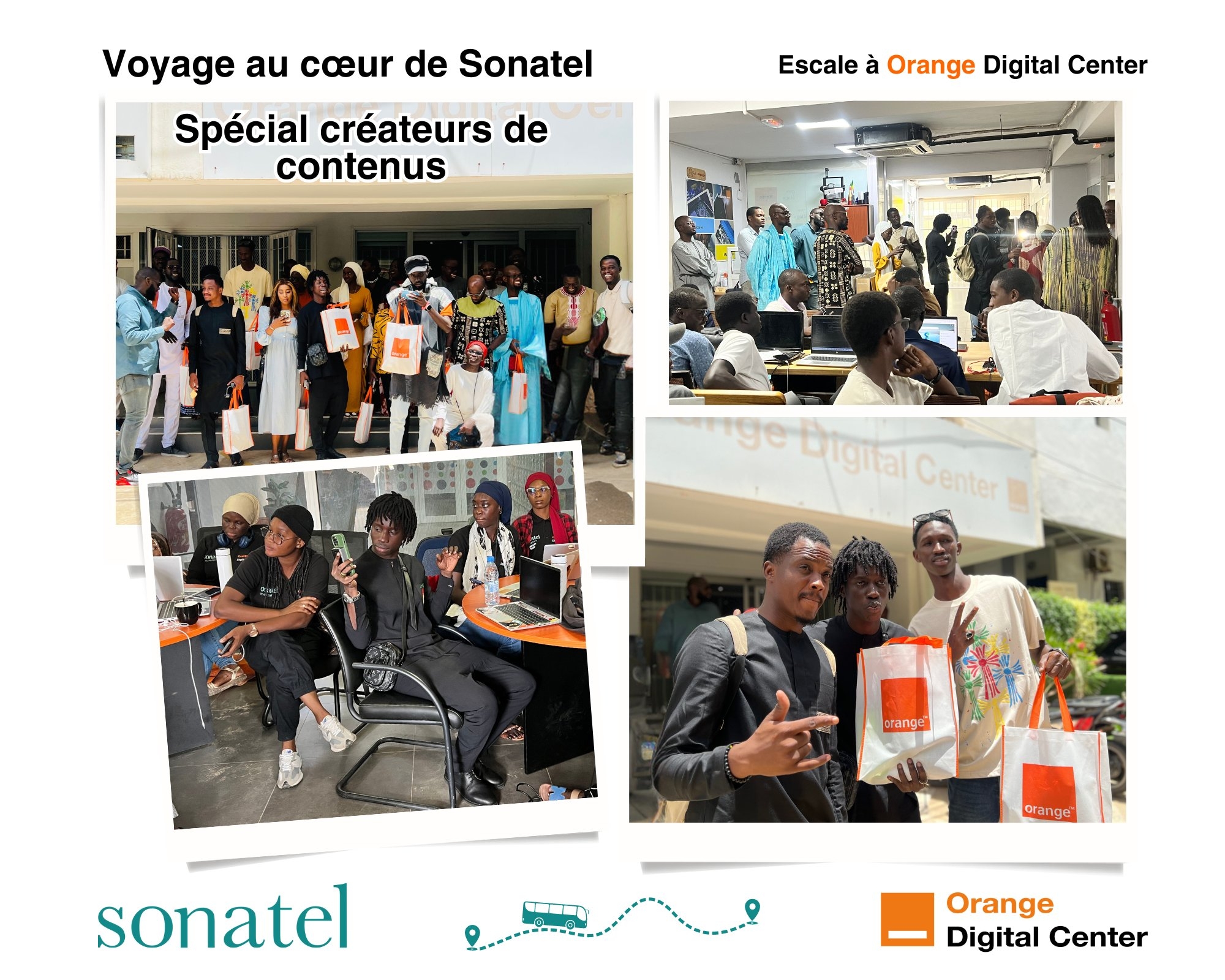 Visite au cœur de Sonatel - Escale à Orange Digital Center !