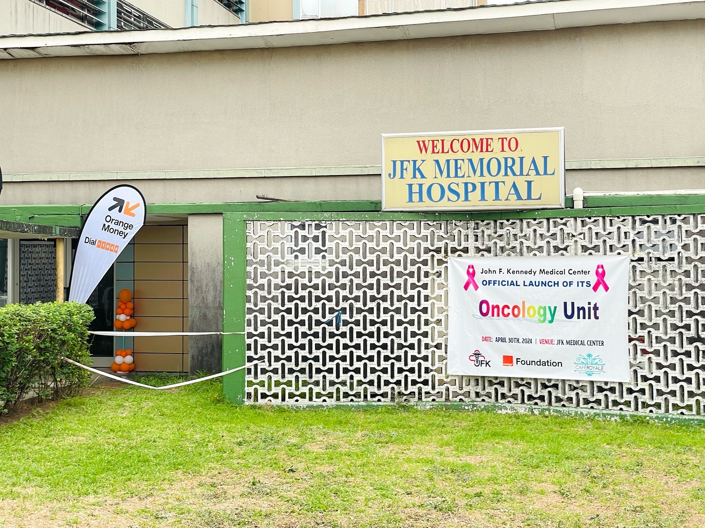 Orange Foundation & JFK launches 1st ever oncology unit