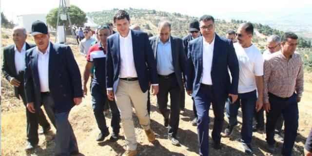 Minister of Agriculture inaugurates Orange Forest in Jerash