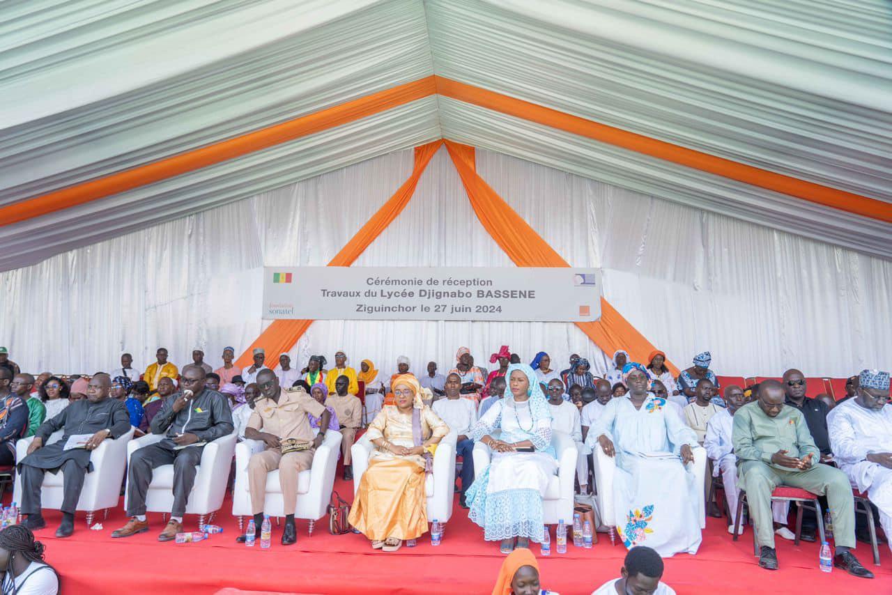 La Fondation réhabilite le lycée Djignabo Bassene de Ziguinchor