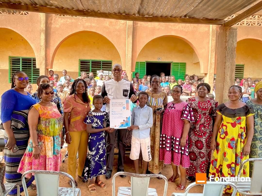 La Fondation Orange célèbre l’école numérique Balkuy C lauréate du #WikiChallenge