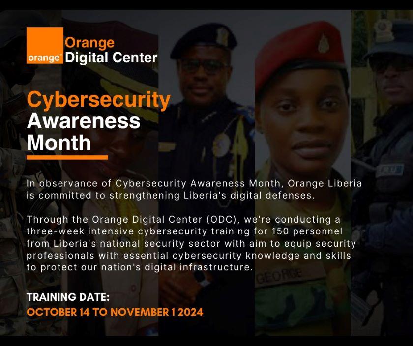 Orange Digital Center Trains 150 Liberian Security Sector Personnel