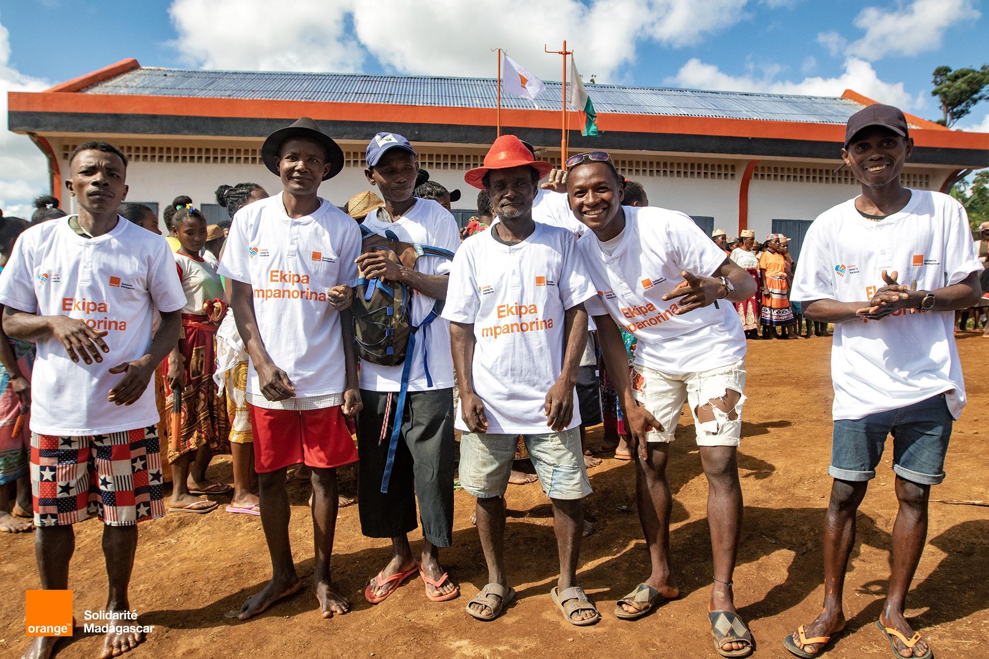 Les écoles ravagées par le cyclone Batsirai réhabilitées par Orange Solidarité Madagascar