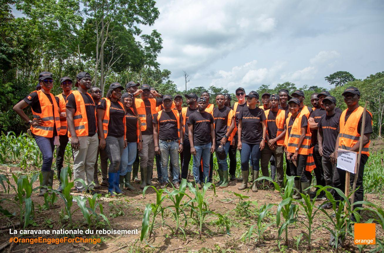 Orange Côte d'Ivoire renforce son Engagement Social et Environnemental grâce à l'Implication de ses salariés à travers le Programme Engage for Change