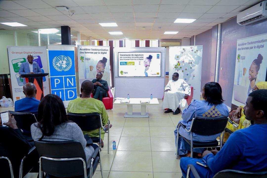 Partenariat PNUD et Orange Mali sur lerogramme ‘’Femmes et Digital’’  