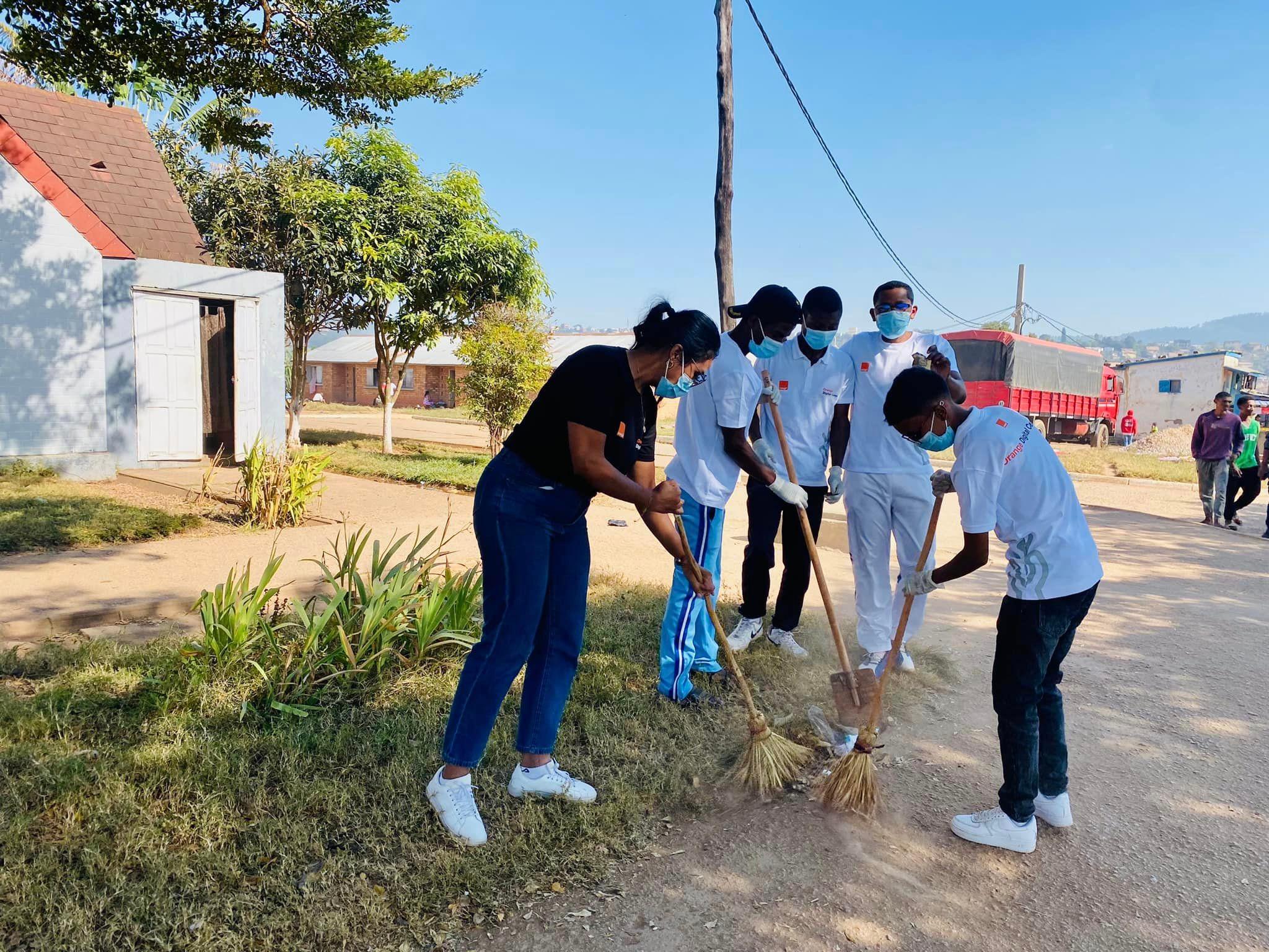 ODC Club Fianarantsoa a activement participé au City Clean Up Day !