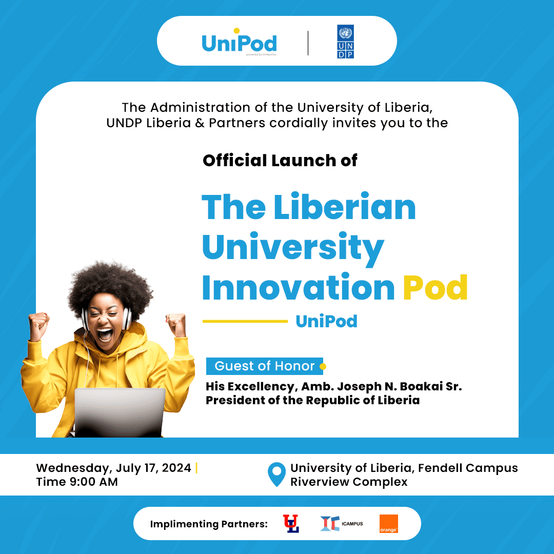 The Liberian University InnovationPod launch