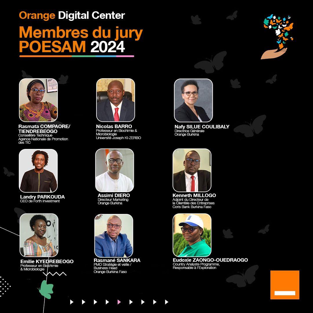 Membres du jury POESAM 2024