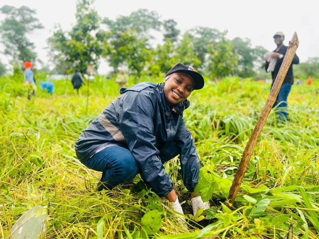 Orange SL Chief Climate Officer - Symbolic Tree Planting 