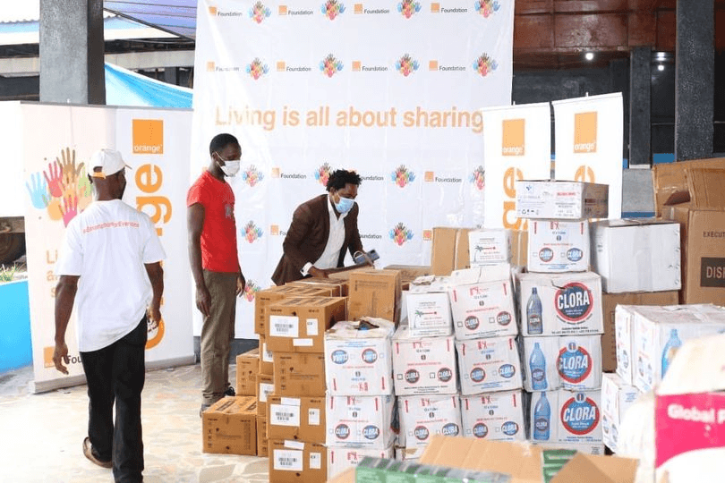 Emergency health relief donations