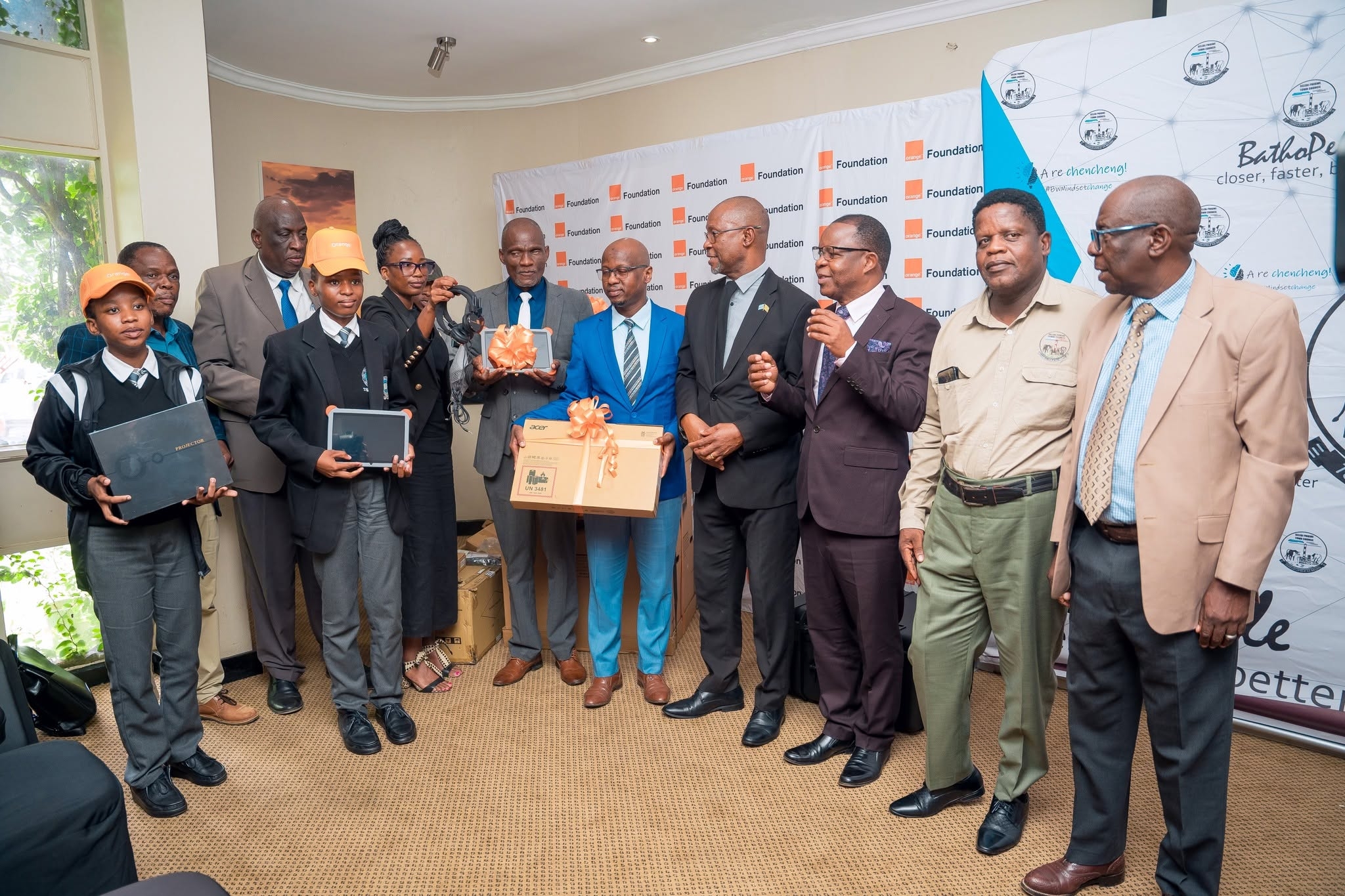 Foundation proudly handed over a Digital School Kit to Selebi-Phikwe Primary School