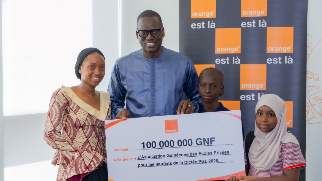 Dictée Paul Gérin-Lajoie (PGL) : Orange Guinée renouvelle son engagement en faveur de l’excellence éducative