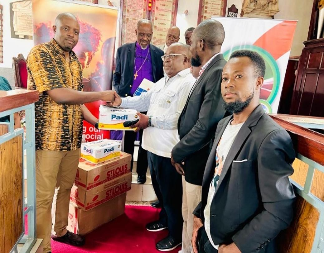 Lent Donation at the Wesley Methodist Church-Lamina Sankoh Street, Freetown