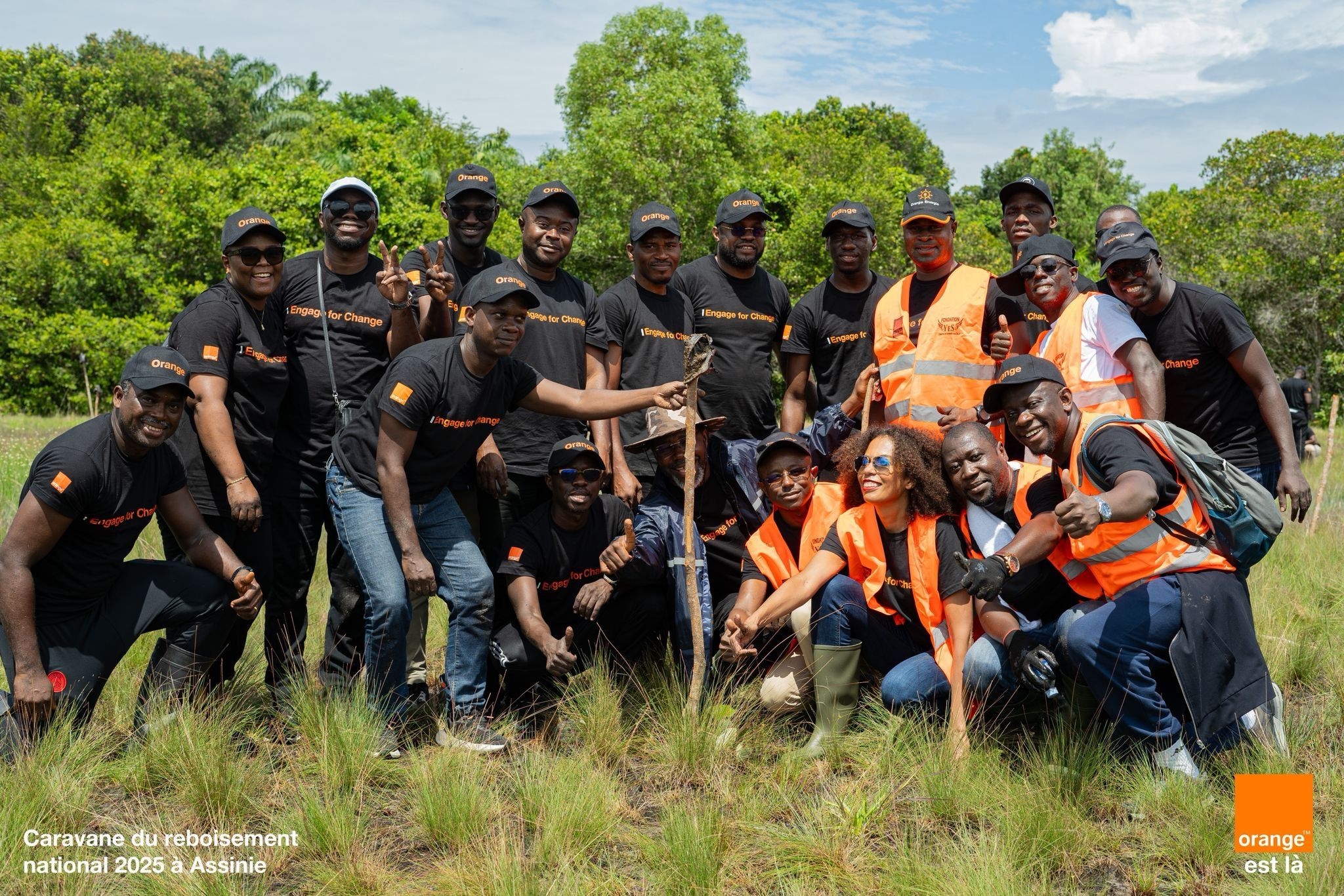 Caravane Nationale de Reboisement à Assinie