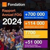 Fondation Orange Guinée : Découvrez notre rapport annuel 2024