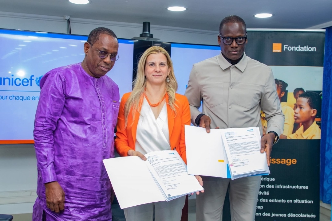 La Fondation Orange Guinée et l’UNICEF s’allient pour accompagner 50 établissements scolaires dans leur transformation numérique