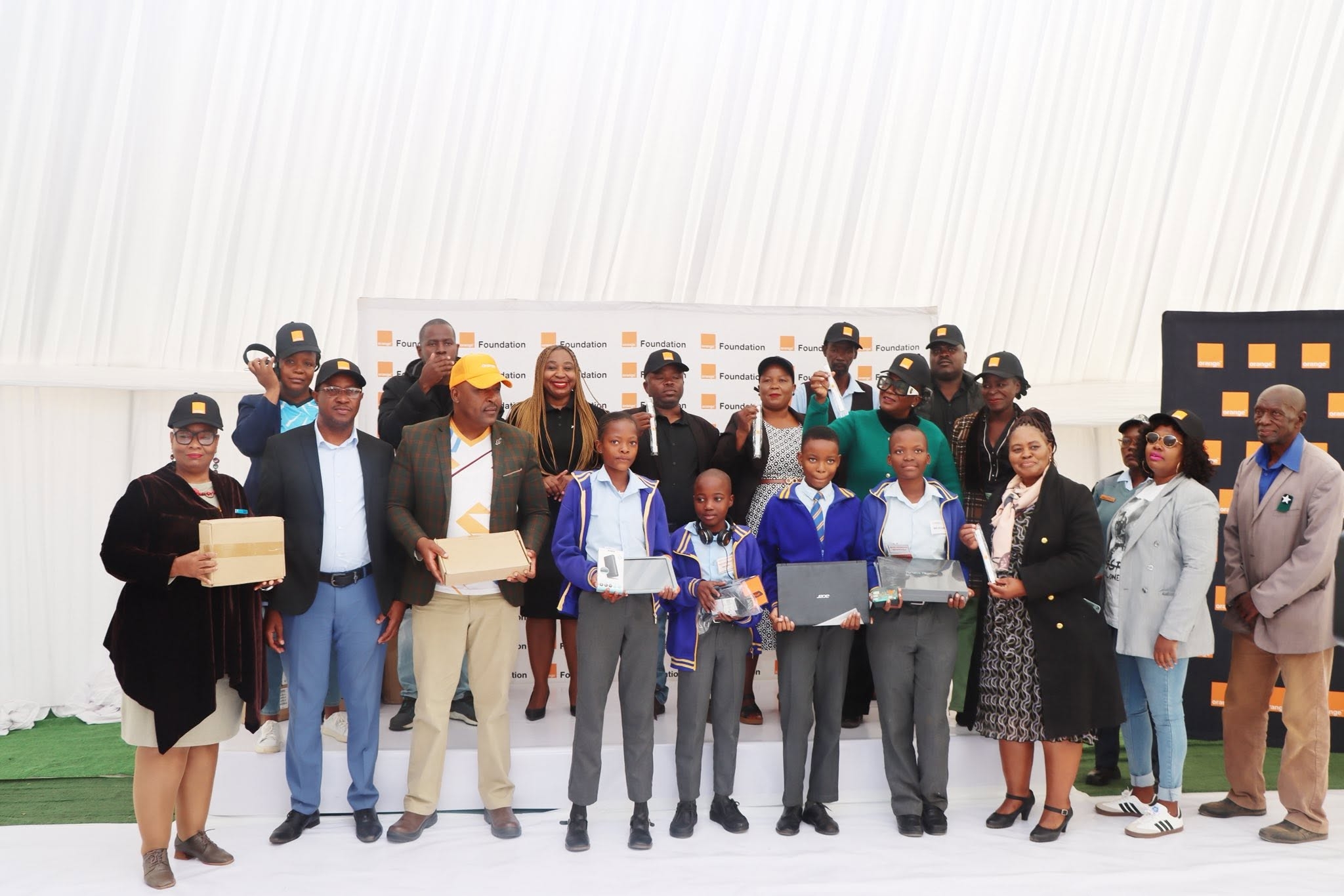 Orange Botswana Foundation proudly launched its 89th Digital School in Makobo.