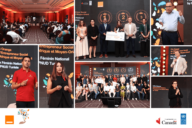 16ème édition du Prix Orange de l’Entrepreneur Social en Afrique et au Moyen-Orient : Orange Tunisie dévoile ses lauréats nationaux et met à l’honneur l’entrepreneuriat féminin avec le Prix Féminin National by PNUD Tunisie