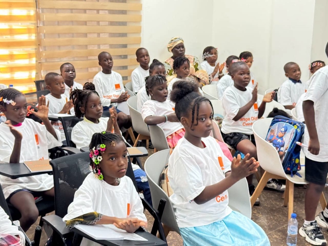L’Orange Digital Center de Ratoma initie 32 enfants aux métiers du numérique