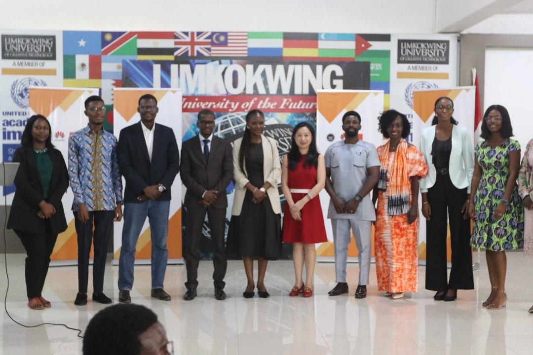 Teams from Orange Sierra Leone, Ministry of Communication, Technology and Innovation & Huawei Ghana