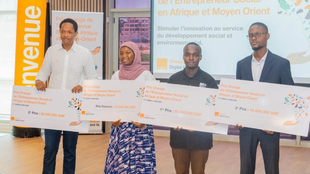 POESAM 2026: quatre initiatives distinguées par Orange Guinée