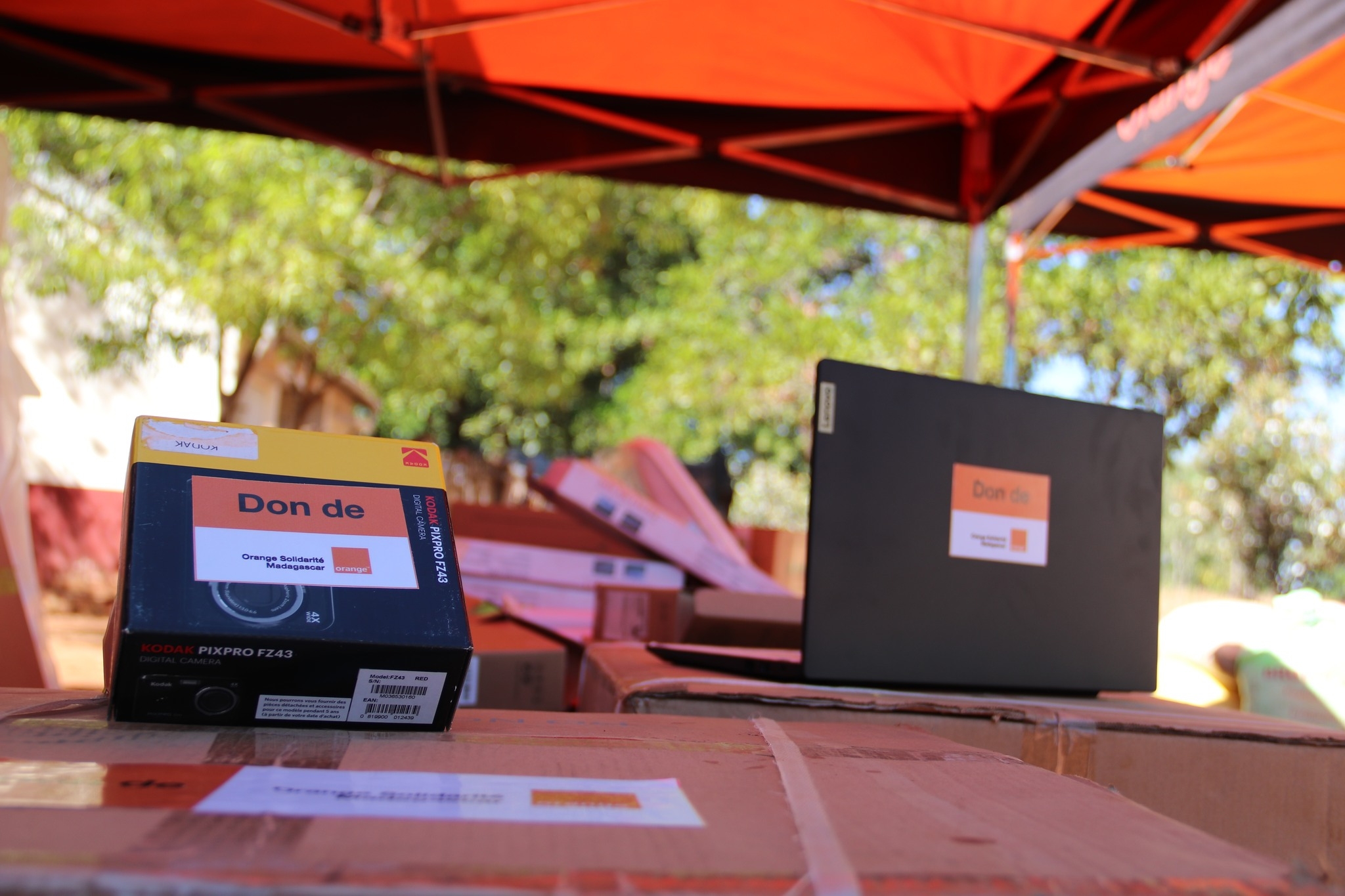 La 198ème Ecole numérique intégrée au Village Orange d'Ampasipotsy