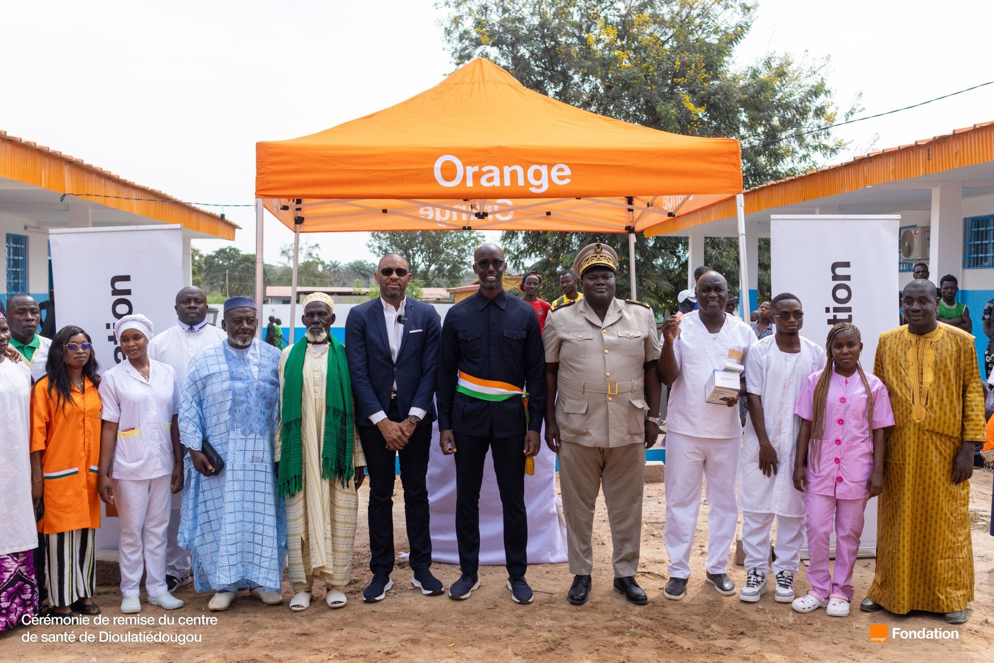 cérémonie de remise des travaux de réhabilitation du centre de santé de Dioulatiédougou