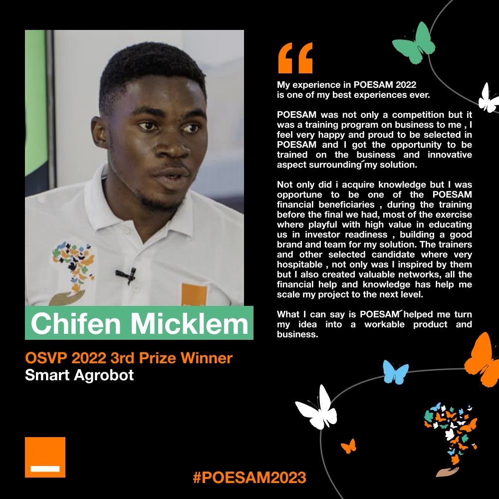 OSVP winner's support radically changed my start-up approach to clients!