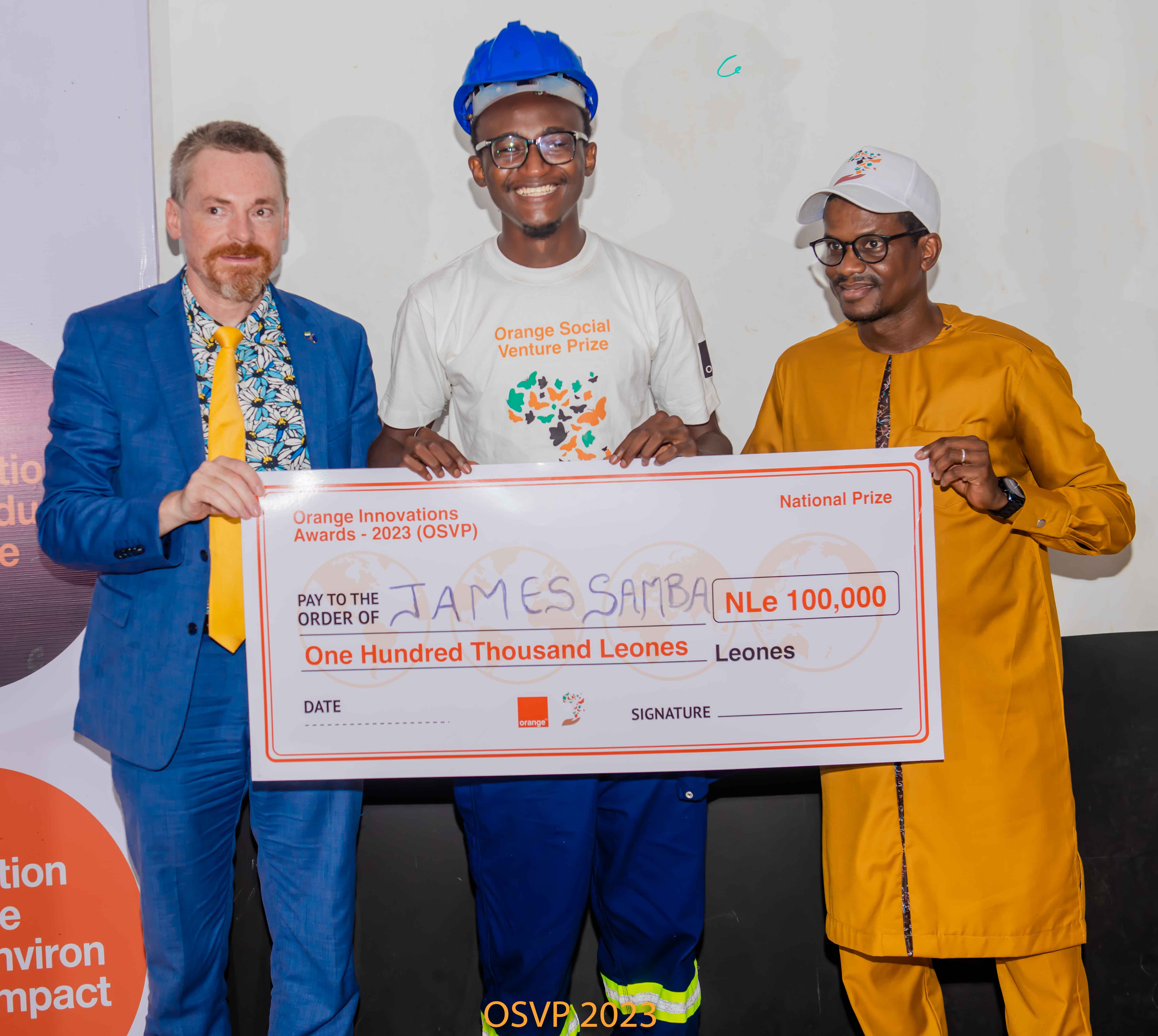 OSVP winners 2023 | Orange Engage for Change - Sierra Leone